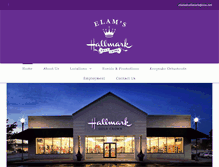 Tablet Screenshot of elamshallmark.com